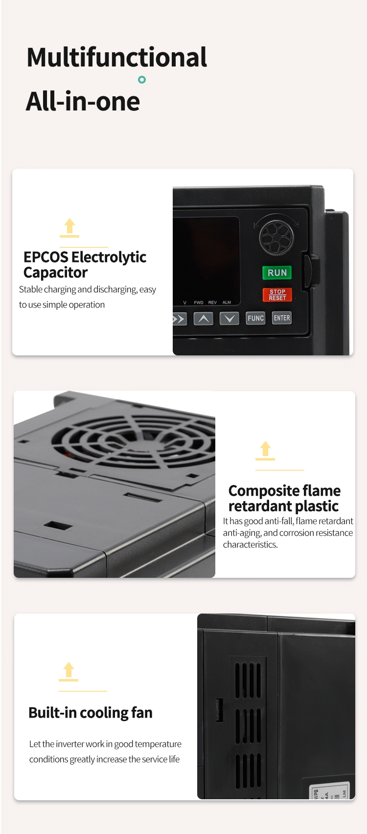 متعددة الوظائف للجميع في واحد ردود 