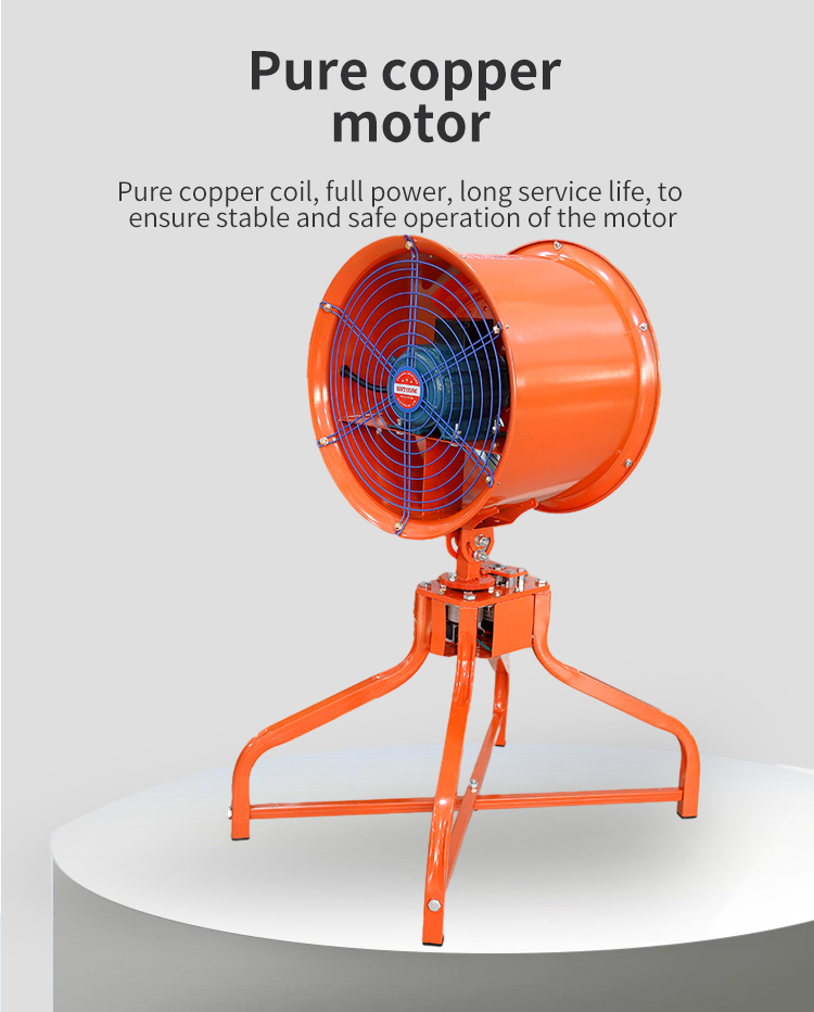 yts مروحة التهوية رأس الهراء منخفضة 