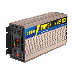 2000 Watt Power Dutterters 24 Volt DC إلى 110 Volt AC