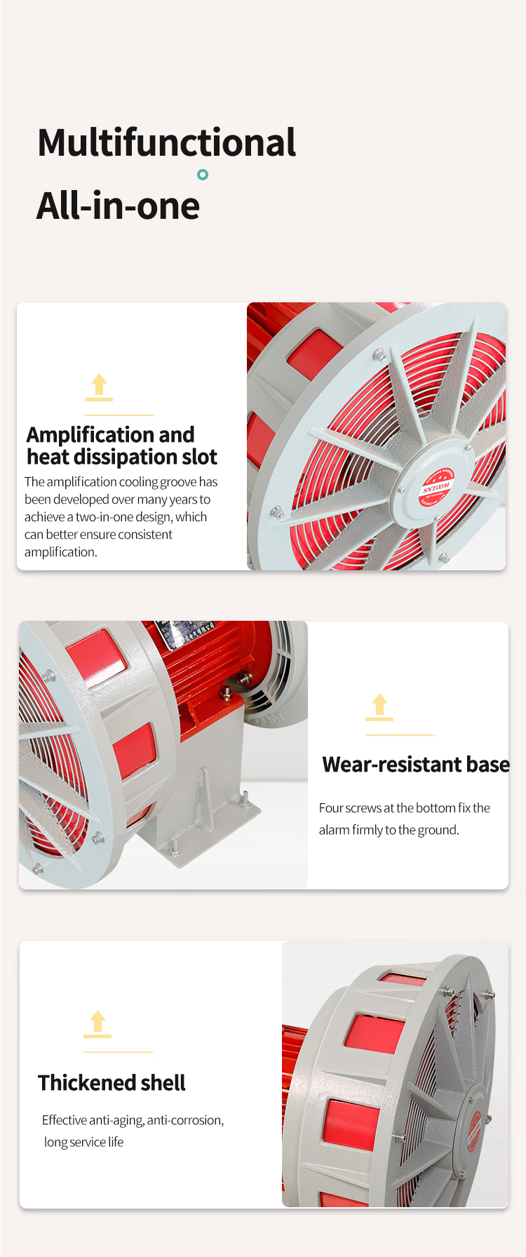 التنبيه الكهربائي JDW-400/450 High Decibel