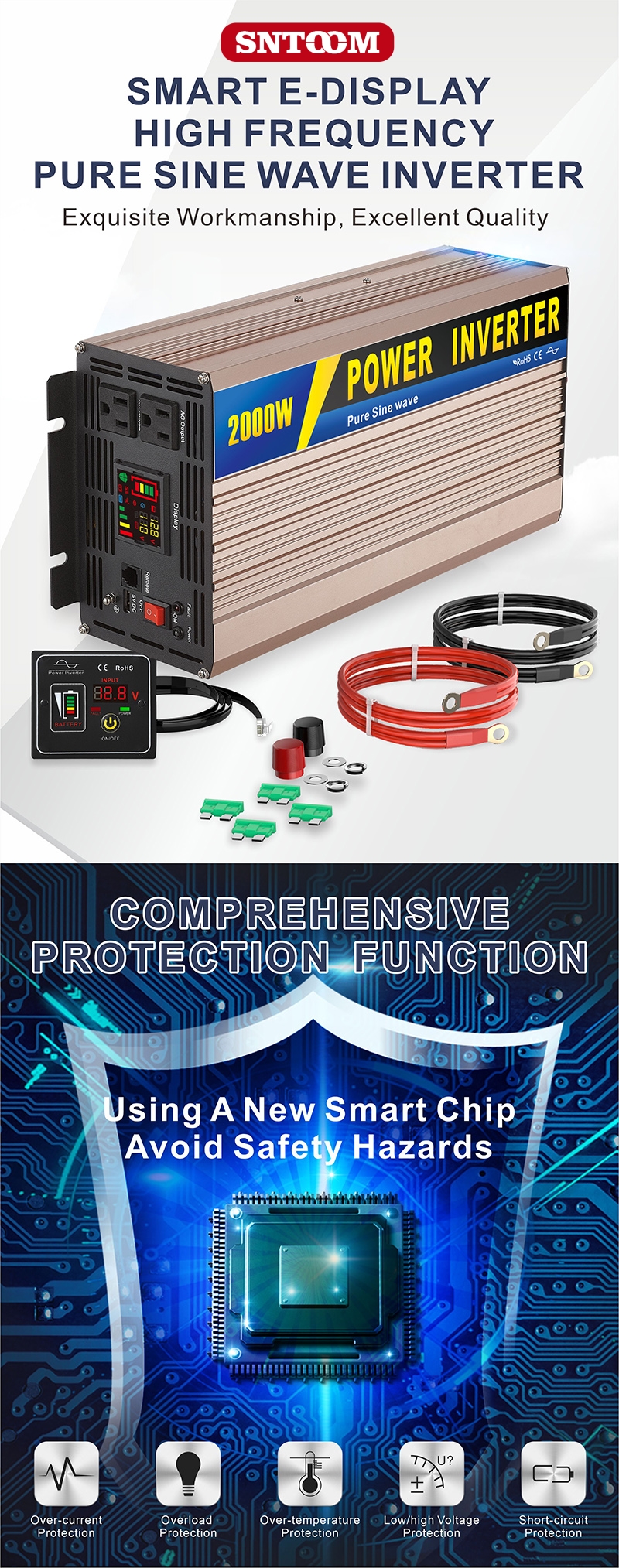 عاكس موجة جيب نقي عالي التردد